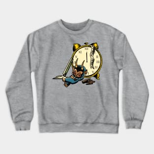 Merry Krampus New Year's Eve Featuring Lil' Krampus Crewneck Sweatshirt